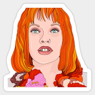 Leeloo Fifth Element Sticker